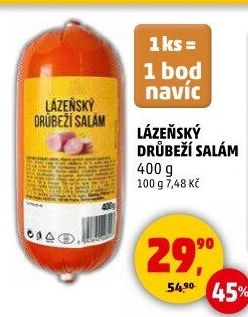 Salám drůbeží lázeňský