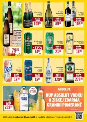 akční leták BILLA 28.5.2025-3.6.2025