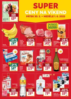 akční leták BILLA 28.5.2025-3.6.2025
