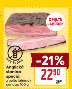 Anglická slanina speciál