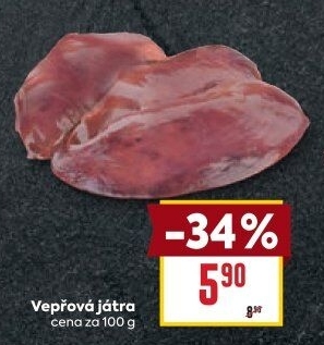 Játra vepřová