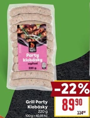 Klobásky Grill Party