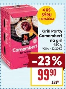 Sýr Camembert na gril Grill Party