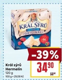 Sýr Hermelín Král sýrů