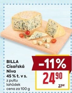 Sýr Niva císařská 45% Billa