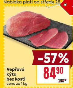 Vepřová kýta bez kosti