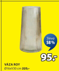 Skleněná váza