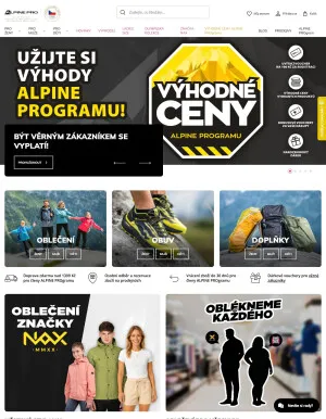 akční leták ALPINE PRO 28.5.2025-3.6.2025