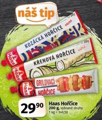 Hořčice Haas