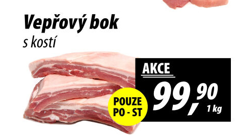 Vepřový bok s kostí