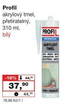 Akrylový tmel Profil