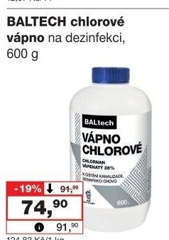 Chlorové vápno Baltech