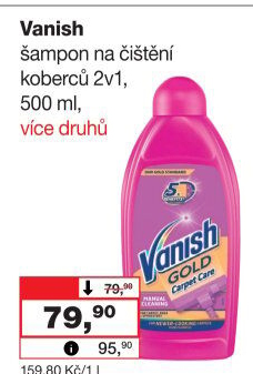 Čistič koberců Vanish