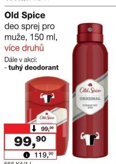 Deodorant sprej pánský Old Spice
