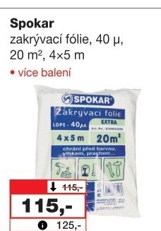 Fólie zakrývací Spokar
