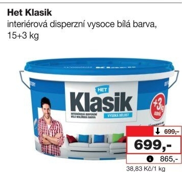 Interiérová barva Het Klasik