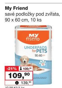 Podložka pro zvířata My Friend