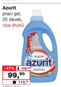 Prací gel Azurit
