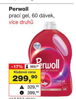 Prací gel Perwoll