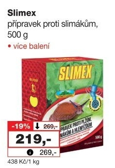 Přípravek proti slimákům Slimex Nohel Garden