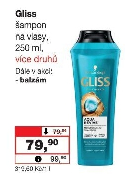 Šampon Gliss Schwarzkopf