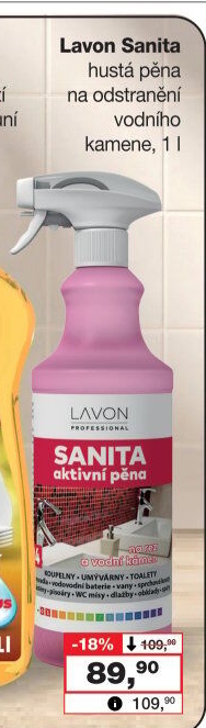 Sanita aktivní pěna Lavon