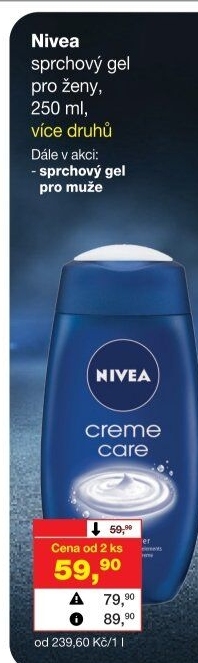 Sprchový gel Nivea