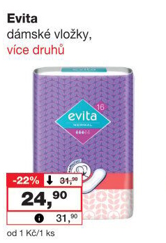 Vložky dámské Evita