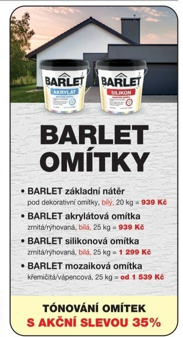 Základní nátěr Barlet Barvy a laky Hostivař