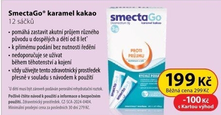 Suspenze proti průjmu Smecta Go