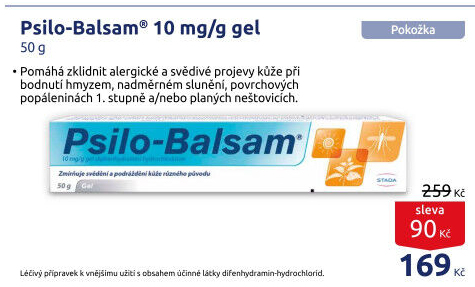 Gel na podrážděnou pokožku Psilo-Balsam
