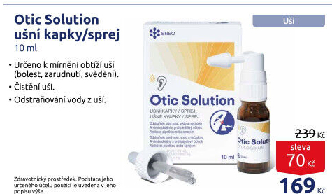 Kapky/sprej do uší Otic Solution Phyteneo