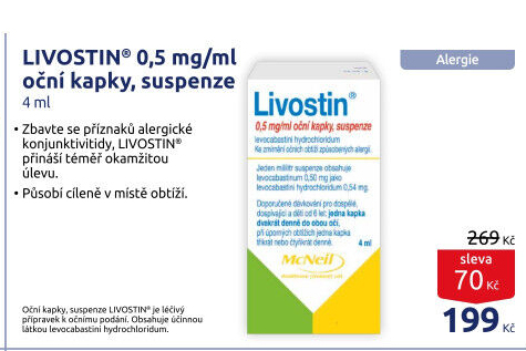 Oční kapky Livostin