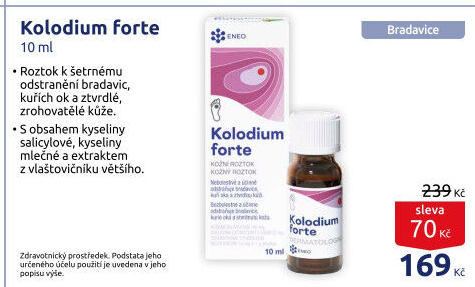 Roztok pro odstranění bradavic Kolodium forte Phyteneo