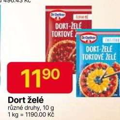 Dortové želé Dr.Oetker
