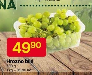 Hrozny bílé