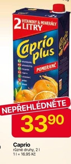 Nápoj Caprio