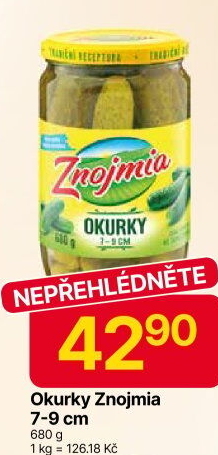 Okurky Znojmia