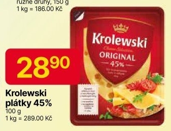 Sýr Krolewski 45% Milkpol