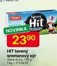 Sýr tavený Hit Tany