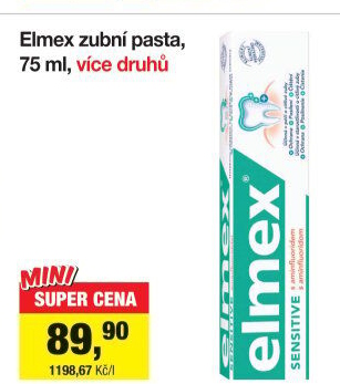 Pasty na zuby Elmex