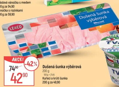 Šunka dušená výběrová LE&amp