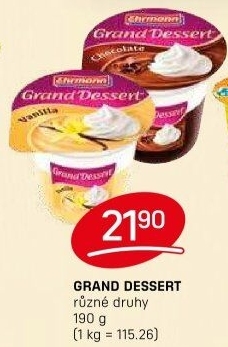 Dezert Grand Dessert Ehrmann