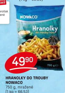 Hranolky mražené Nowaco