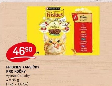 Kapsičky pro kočky Friskies