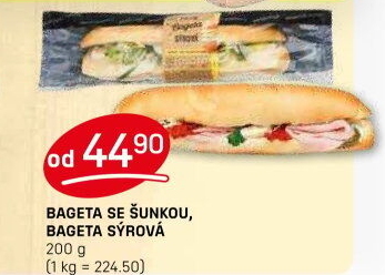 Obložená bageta