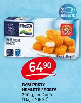 Rybí prsty nemleté mražené Frosta