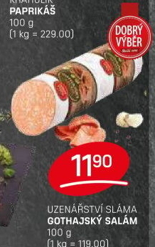 Salám Gothaj Dobrý Výběr