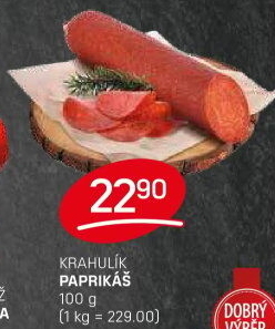 Salám Paprikáš Krahulík