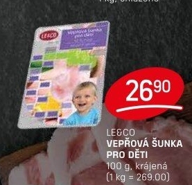 Šunka dětská vepřová LE&amp